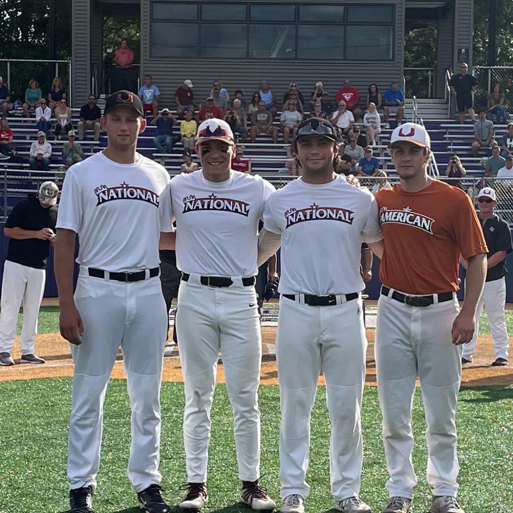 Cesarini, Rolka capture top honors in college summer baseball league